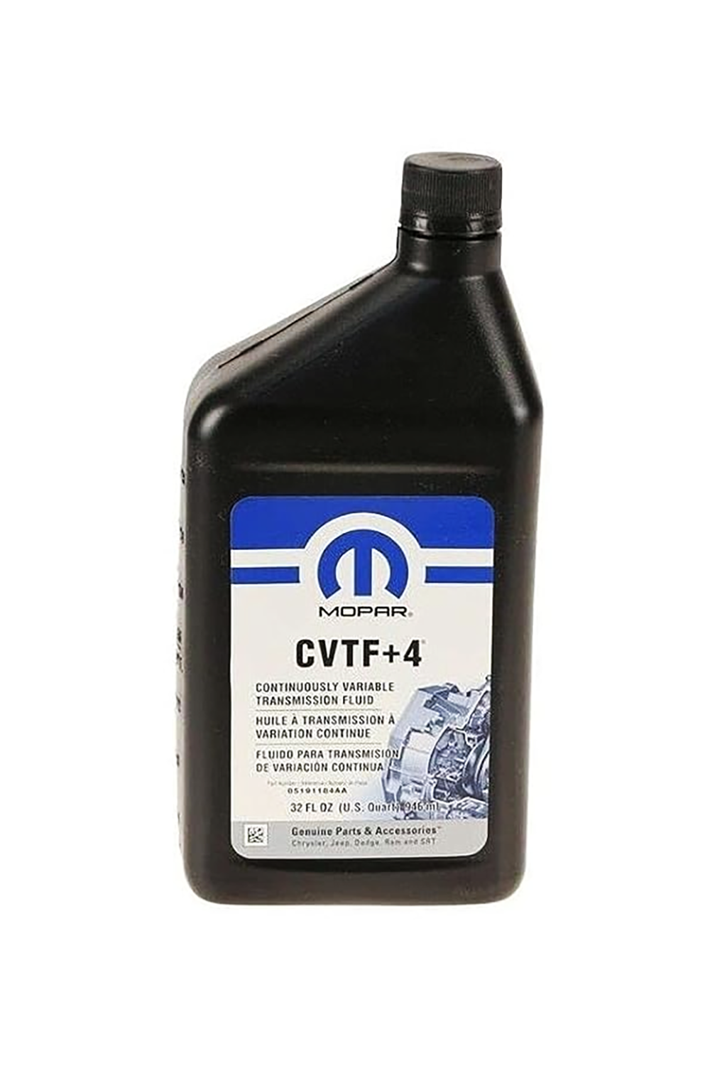okpetroleum.com: Mopar CVTF+4 Transmission Fluid Chrysler Jeep