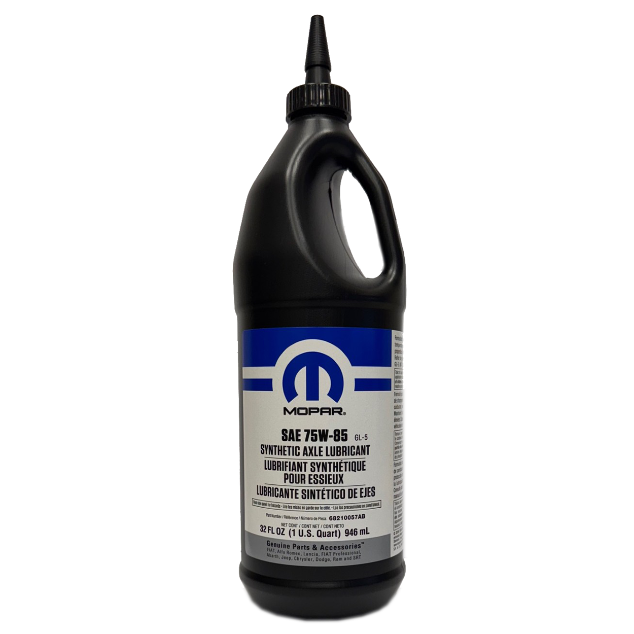 okpetroleum.com: Mopar 68210057-AB SAE 75W-85 Synthetic Axle