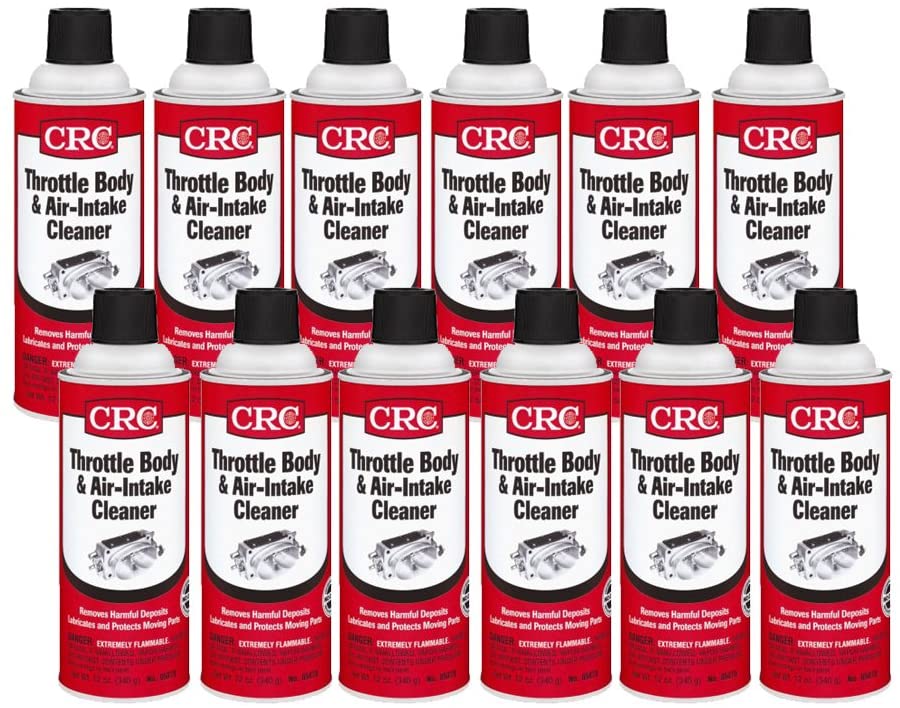 CRC 05078 Throttle Body & Air Intake Cleaner 12 oz