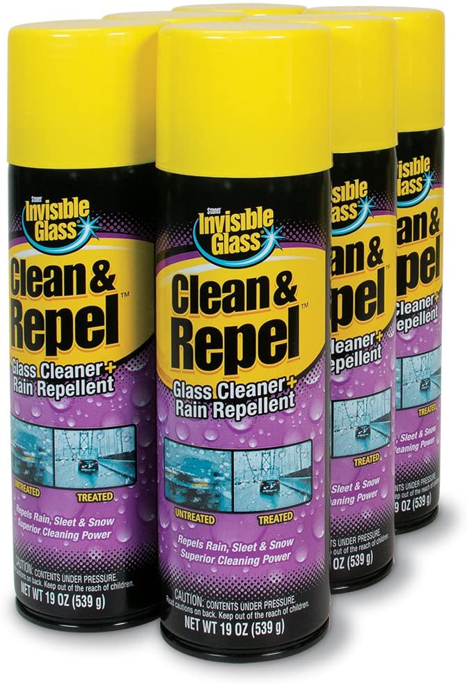 Invisible Glass Cleaner Rain and Repel 19 oz Aerosol