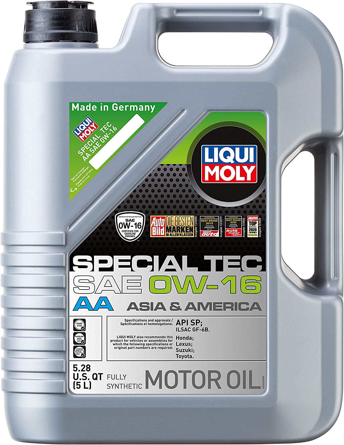 Liqui Moly 20328 Special Tec AA SAE 0W16 Motor Oil (5