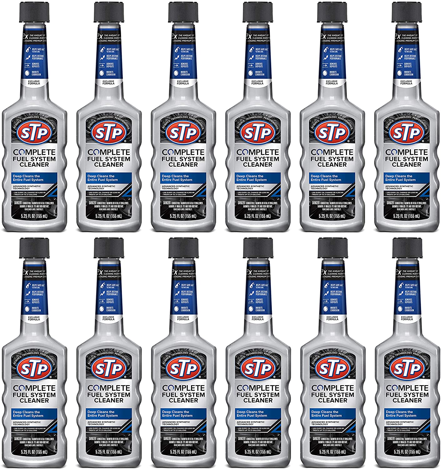STP Fuel System Cleaner and Stabilizer 5.25oz Bottles