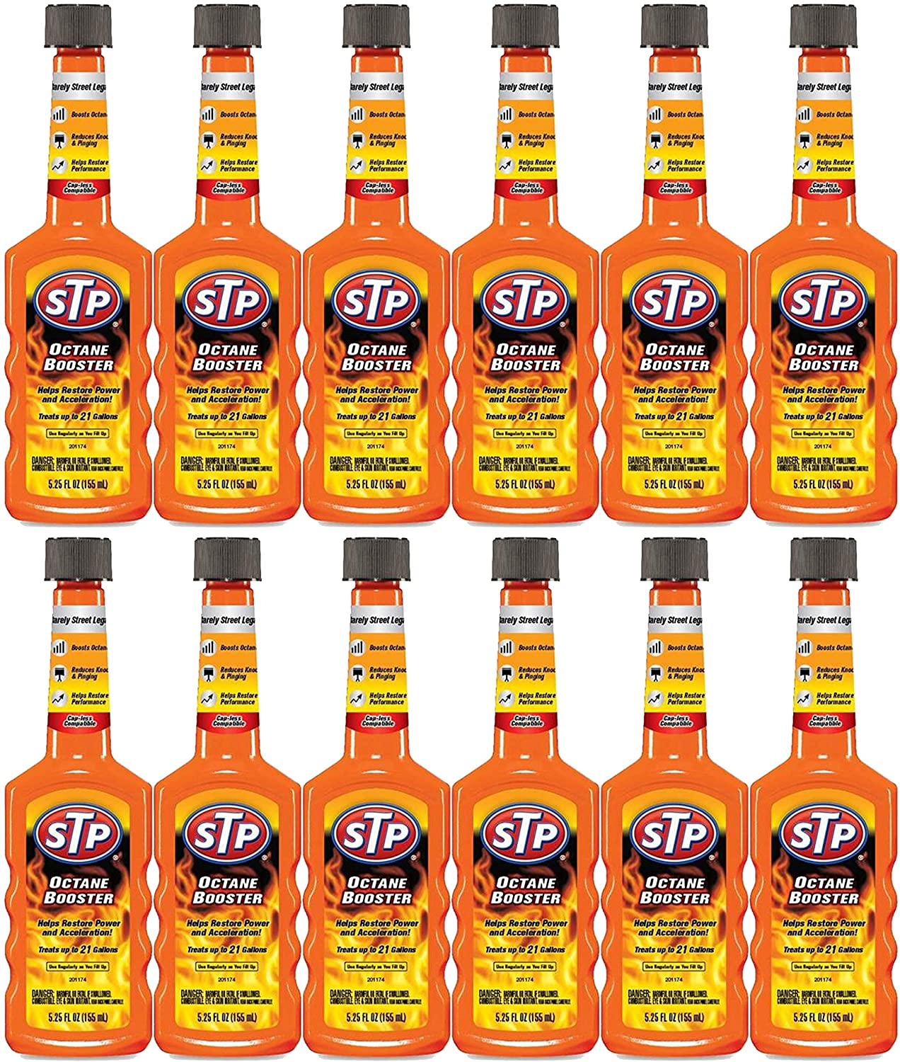 STP Octane Booster Fuel Intake System Cleaner 5.25oz