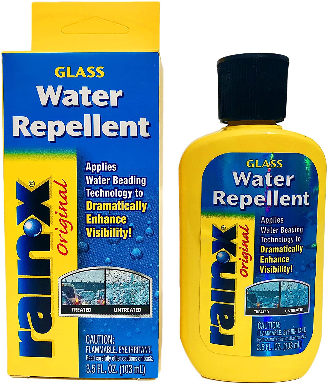 RainX Original Windshield Treatment Glass Water Repellent at Alissa