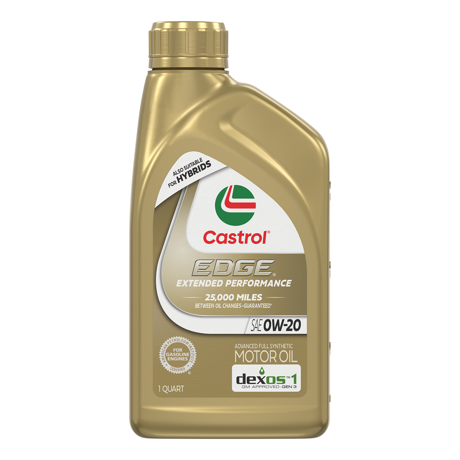 Castrol EDGE 0W-20　8L okpetroleum.com: Castrol EDGE EP 15D48A Extended Performance Motor
