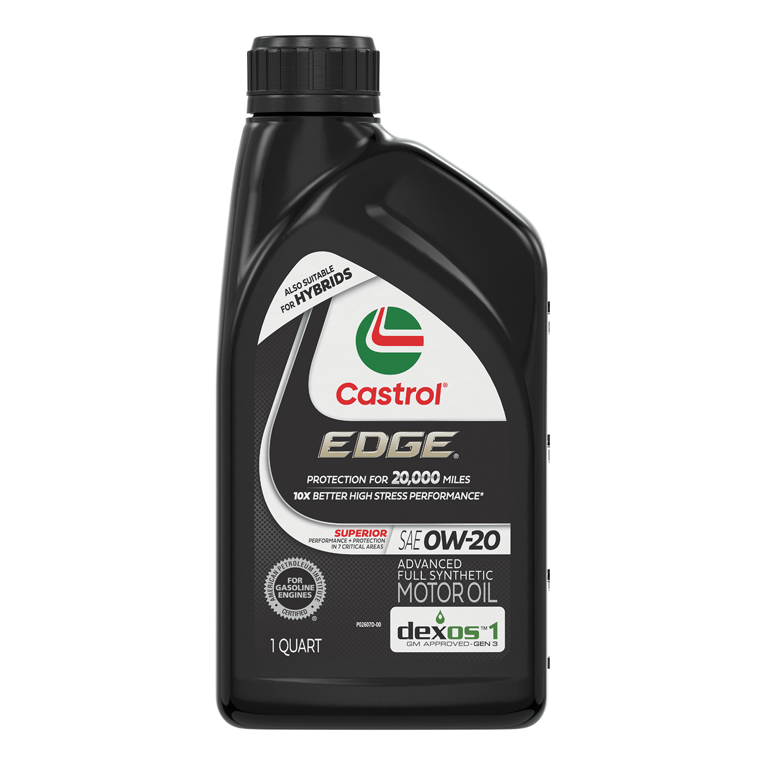 Castrol EDGE 0W-20　8L okpetroleum.com: Castrol EDGE 15D3BF Synthetic Motor Oil 0W-20