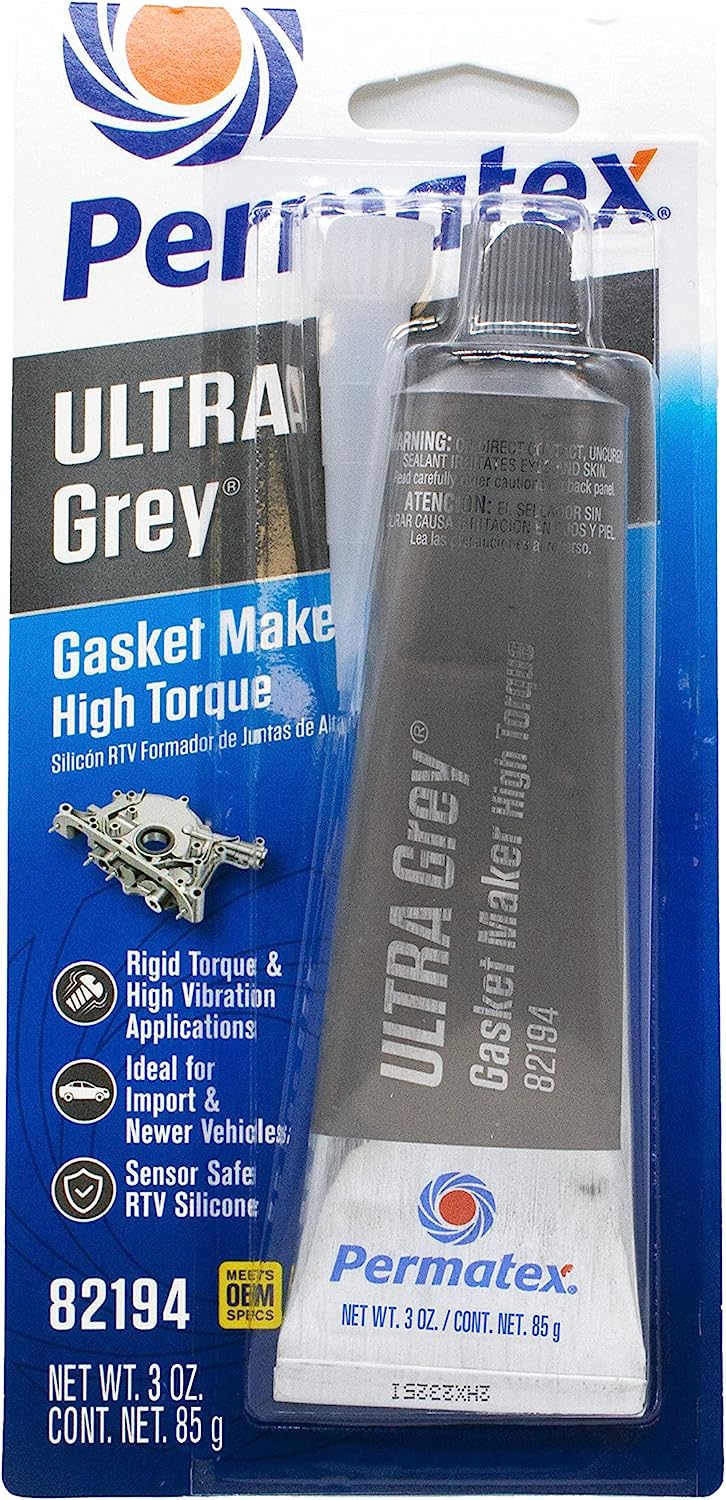 okpetroleum.com: Permatex 82194 Ultra Grey Rigid High-Torque RTV Silicone Gasket Maker, 3.5 oz okpetroleum.com: Permatex 82194 Ultra Grey Rigid High-Torque RTV Silicone Gasket Maker, 3.5 oz