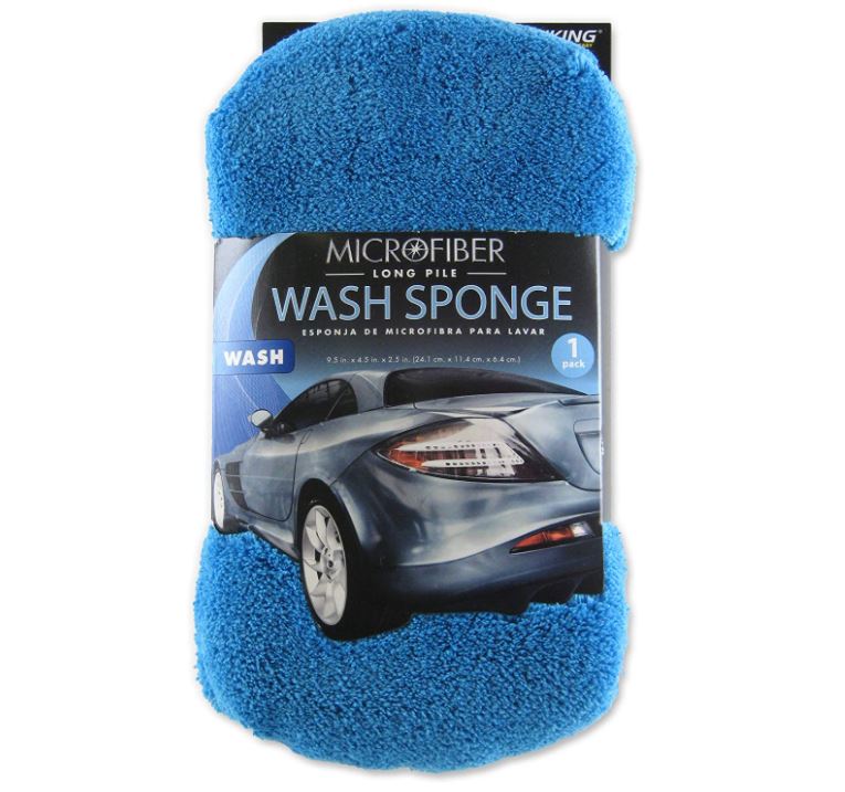 Viking 844300 Long Pile Microfiber Car Wash Sponge