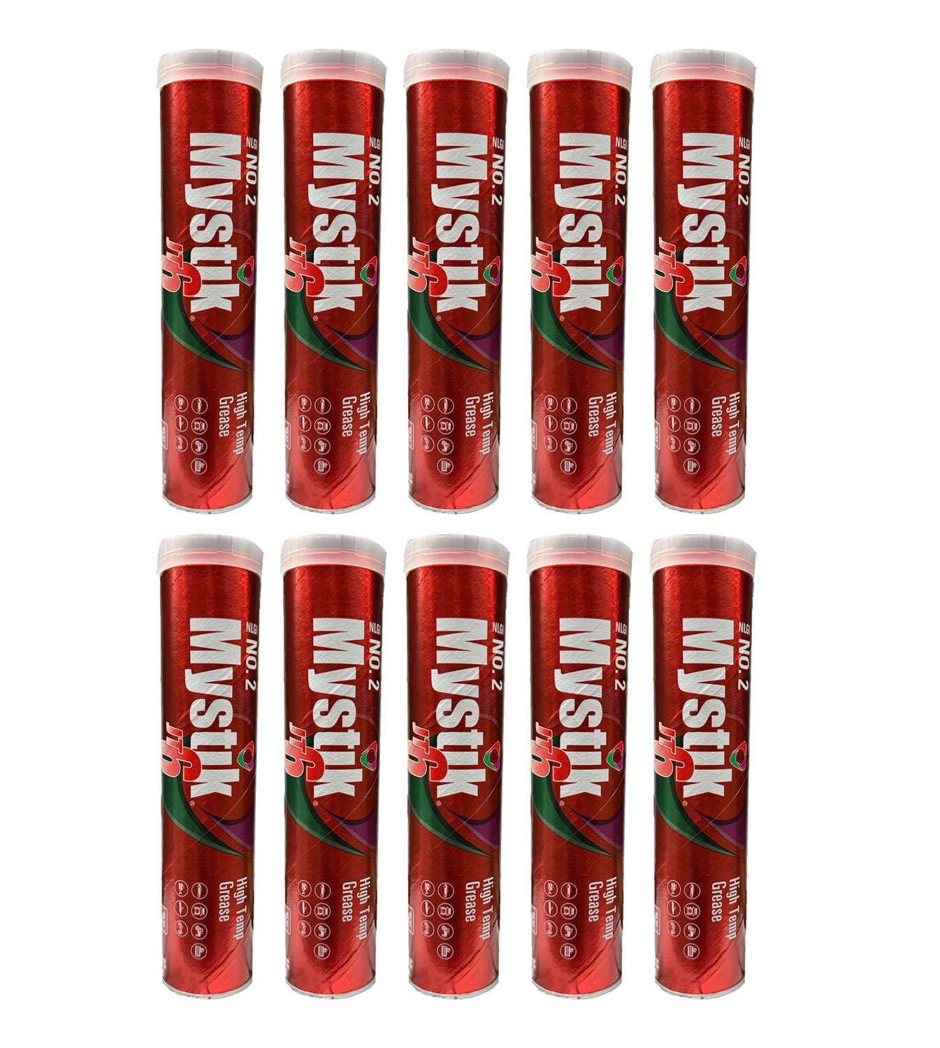 okpetroleum.com: MYSTIK JT-6 NLGI no.2 High Temp Grease 14oz - 10 Pack