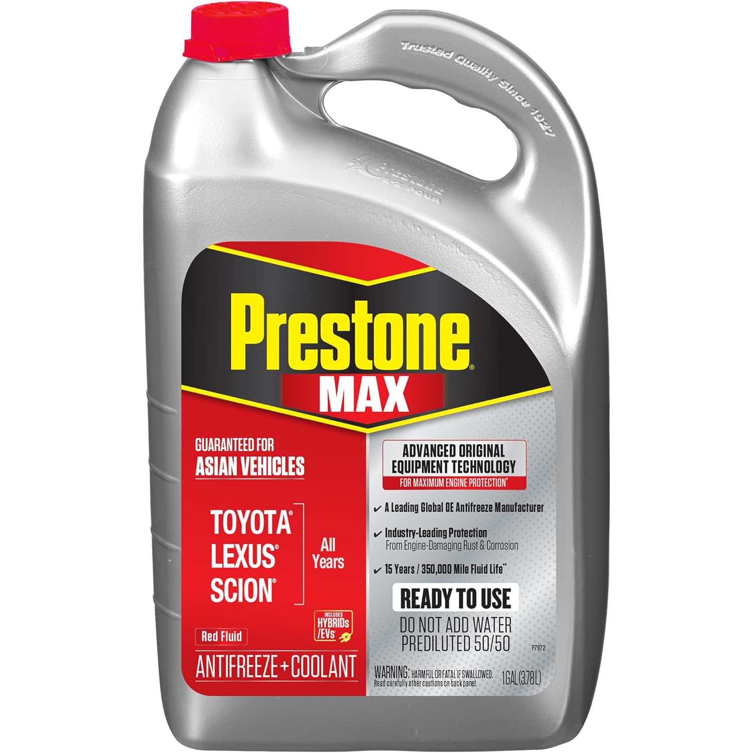 okpetroleum.com: Prestone AF6210 MAX Asian Vehicles (Red) Anti