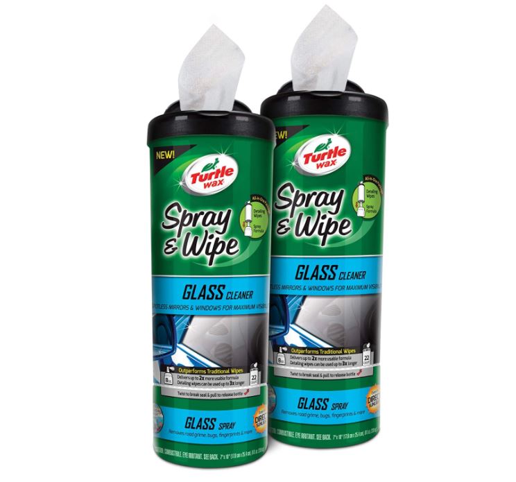 okpetroleum.com: Turtle Wax Spray & Wipe Car Interior Wipes (2 Pack)
