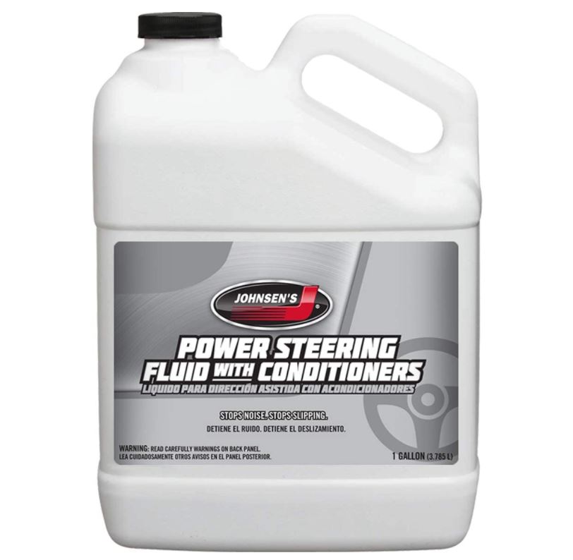 Johnsen's 4611 Power Steering Fluid Gallon Jug