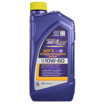 Royal Purple 06061 XPR  Extreme Performance Racing Motor Oil SAE 10W-60 Quarts
