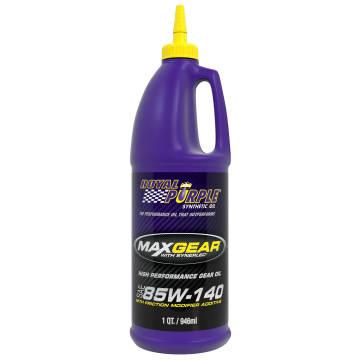 Royal Purple 06303 Max Gear Synthetic Gear Lube Oil 85W-140 Quarts