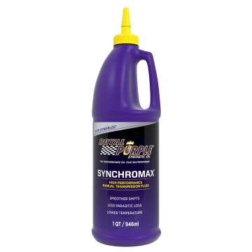 Royal Purple 06512 Synchromax Synthetic Manual Transmission Fluid Quarts