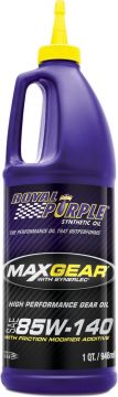 Royal Purple 06303 Max Gear Synthetic Gear Lube Oil 85W-140 6-Quarts