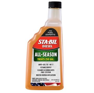 STA-BIL Diesel All-Season Anti-Gel with Cetane Boost Diesel and Bio-Diesel 32 fl. oz (15214)
