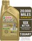 Castrol Edge Extended Performance 0W-20 Full Synthetic Motor Oil Quart Bottles