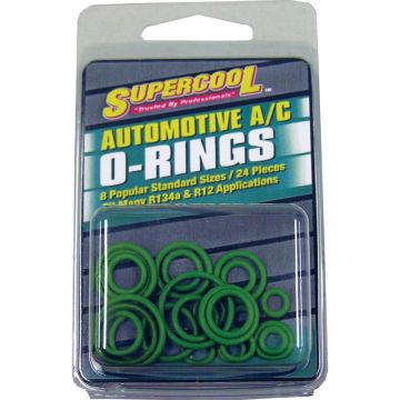 TSI Supercool Automotive A/C Top O Rings 24Pc Assorted