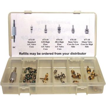 TSI SuperCool Valve Core 42PC Assorted Box