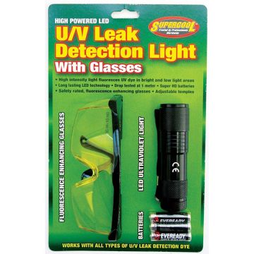 TSI Supercool U/V Leak Detection Light W/ Glasses
