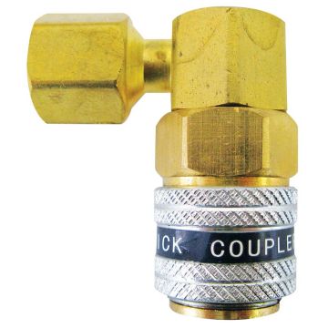 TSI Supercool R134A 90 Degree Low Side Quick Coupler Adapter