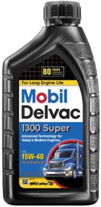 Mobil 1 Delvac 1300 Super 15W-40 Motor Oil 5 Quart Jug