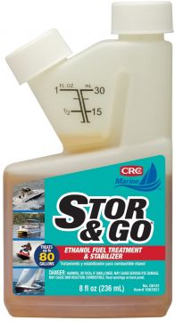 CRC 06141 STOR & GO Ethanol Fuel Treatment & Stabilizer 8 oz Bottles