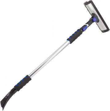 SubZero 80037 60" Quick Lock Pivoting Head Snowbroom with Ice Scraper
