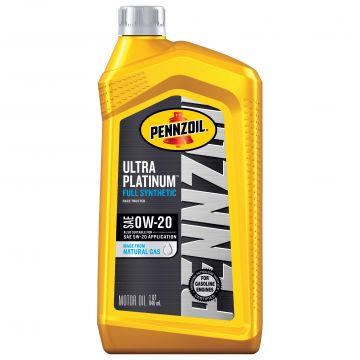 Pennzoil Ultra Platinum Full Synthetic 0W-20 Motor Oil