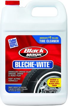 Black Magic Bleche-Wite Tire Cleaner Gallon Jug (6 Pack)