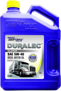 Royal Purple 83540 Duralec Super Diesel Motor Oil 5W-40 -3x1 Gallons