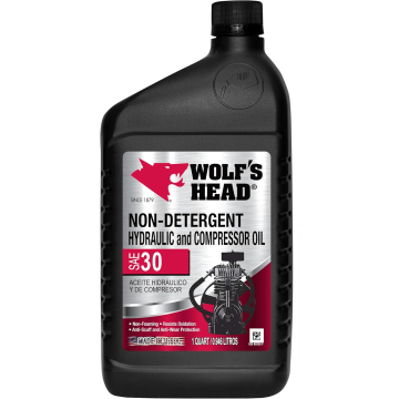 Wolf's Head 836-80536-56 Non-Detergent Hydraulic & Compressor Oil - Quarts