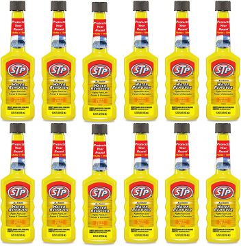 STP Water Remover 5.25oz Bottles (12 Pack)