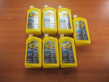 Mopar Chrysler Dodge Jeep Penzoil Ultra Platinum Full Synthetic 0W-40 (7 Quarts)