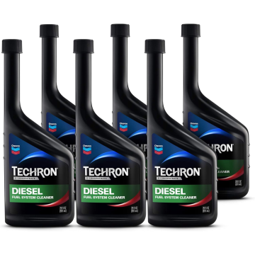 Chevron Techron D Concentrate Diesel Fuel System Cleaner, 20 oz., Pack of 6