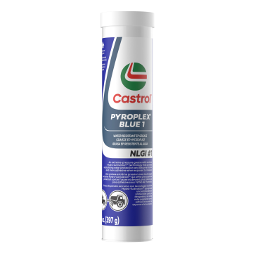 Castrol 1584AD Pyroplex Blue NLGI 1 Grease - 10x14 oz Tubes