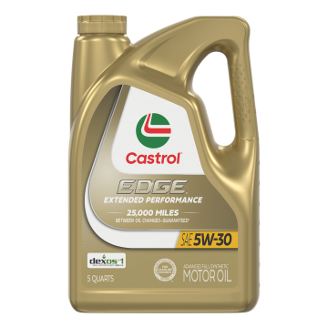 Castrol EDGE 1597B1 Extended Performance Motor Oil 5W-30 - 5 Quart Jug