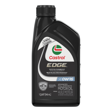 Castrol EDGE 15D32F Synthetic Motor Oil 0W-16 - Quarts