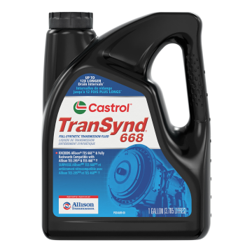 Castrol 15E2E1 TranSynd 668 Automatic Transmission Fluid  - Gallon