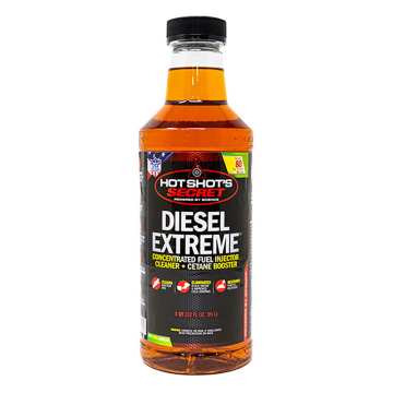 HOT SHOT'S SECRET Diesel Extreme Fuel Injector Cleaner & Cetane Booster - 32 oz