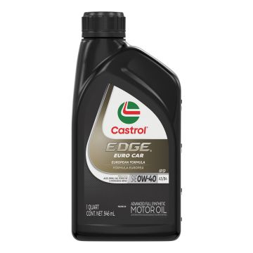 Castrol EDGE 15D1D8 Euro Car Motor Oil 0W-40 A3/B4 - Quarts