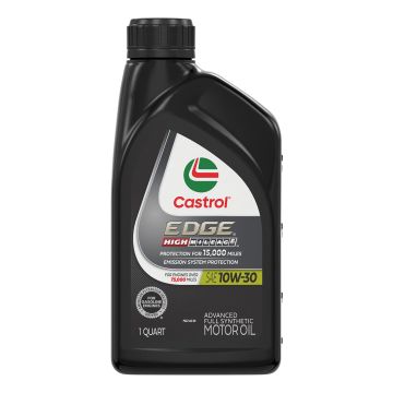 Castrol EDGE High Mileage 15D541 Motor Oil 10W-30 - Quarts