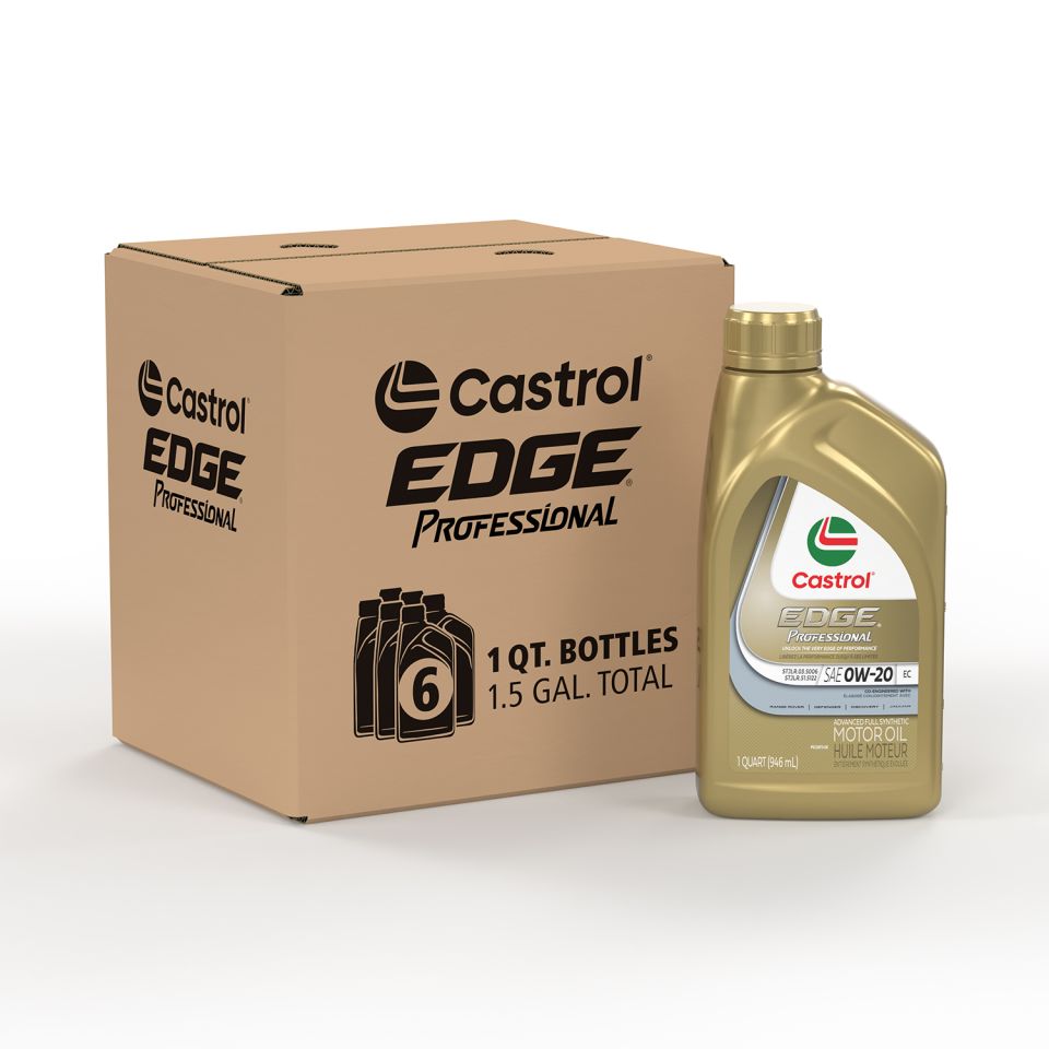 Castrol EDGE 0W-20　8L okpetroleum.com: Castrol EDGE Professional 15DA2C Motor Oil EC 0W