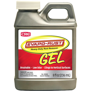 CRC ER088 Evapo-Rust Heavy-Duty Rust Remover Reusable Non-Corrosive - 8 oz
