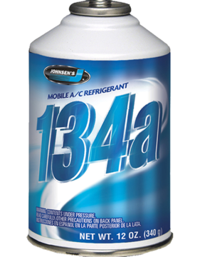 Johnsen's R-134a HFC 134A Automotive A/C Refrigerant Case of Self Sealing 12oz cans (12 Pack)