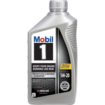 Mobil 1 5W-20 Advanced Full Synthetic Motor Oil Quart Bottle