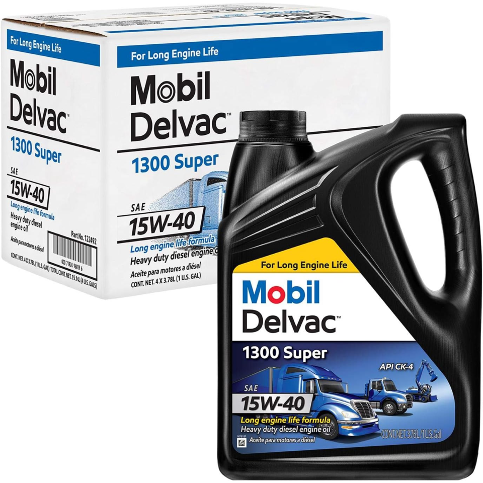 okpetroleum.com: Mobil 122492 Delvac 1300 Super Motor Oil 15W-40