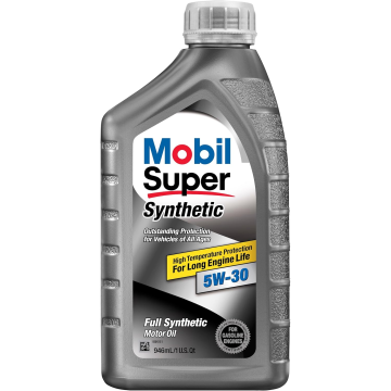 Mobil 1 Super Synthetic 10W-30 Motor Oil Quarts