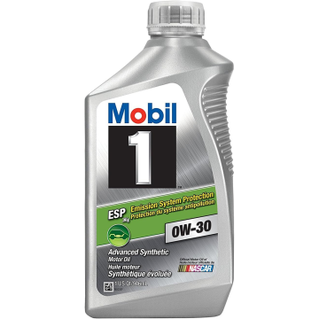 Mobil 1 ESP 0w-30 Motor Oil Quart Bottle